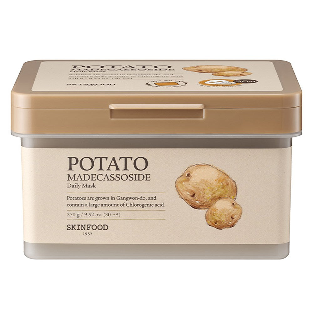 [SKINFOOD] Potato Madecassoside Daily Mask (30 sheets)
