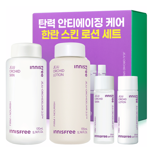 [INNISFREE] Jeju Orchid Skin + Lotion Set (1 set)