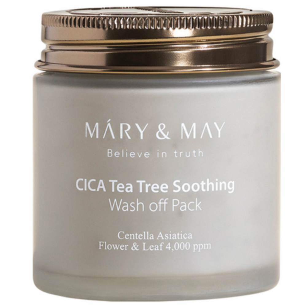 [MARY&MAY] CICA TeaTree Soothing Wash off Pack (125g)