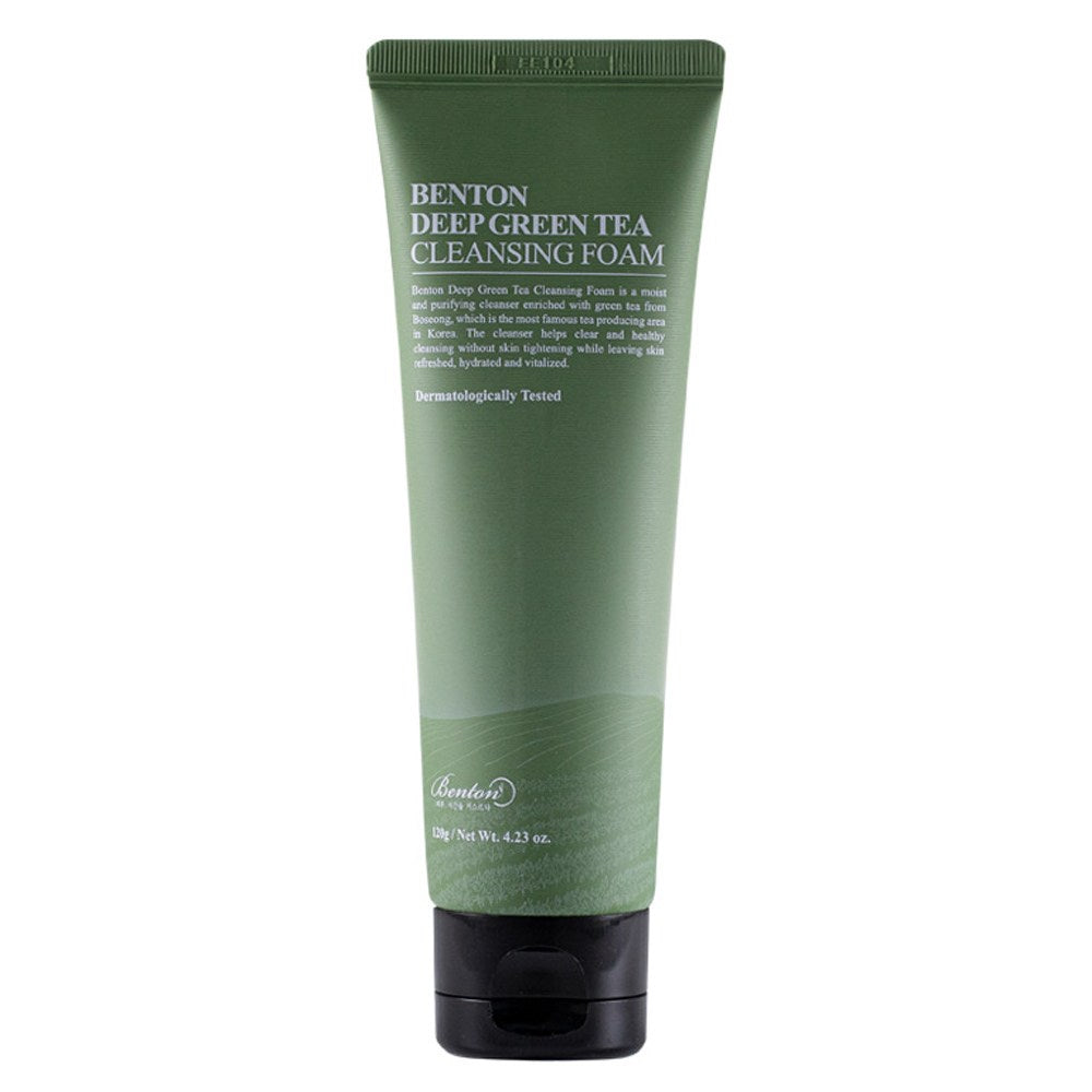 [BENTON] Deep Green Tea Cleansing Foam (120g)