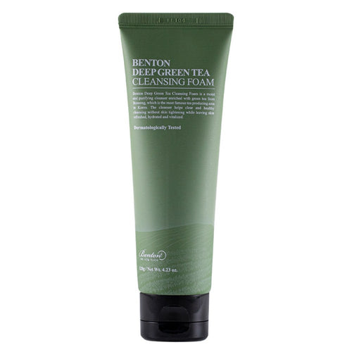 [BENTON] Deep Green Tea Cleansing Foam (120g)
