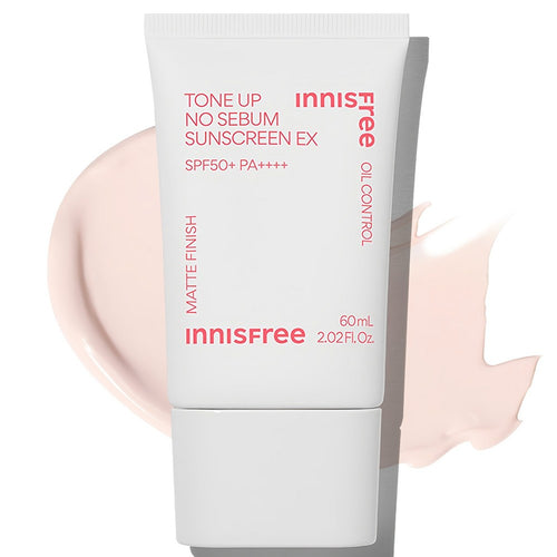 [INNISFREE] Tone Up No Sebum Sunscreen EX SPF50+ PA++++ (2 options)