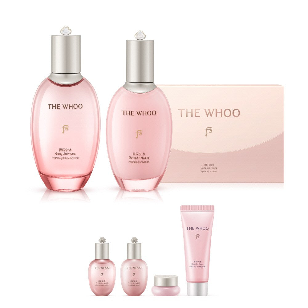 [THE WHOO] Gongjinhyang: Soo Hydrating 2-Piece Set (1 set)