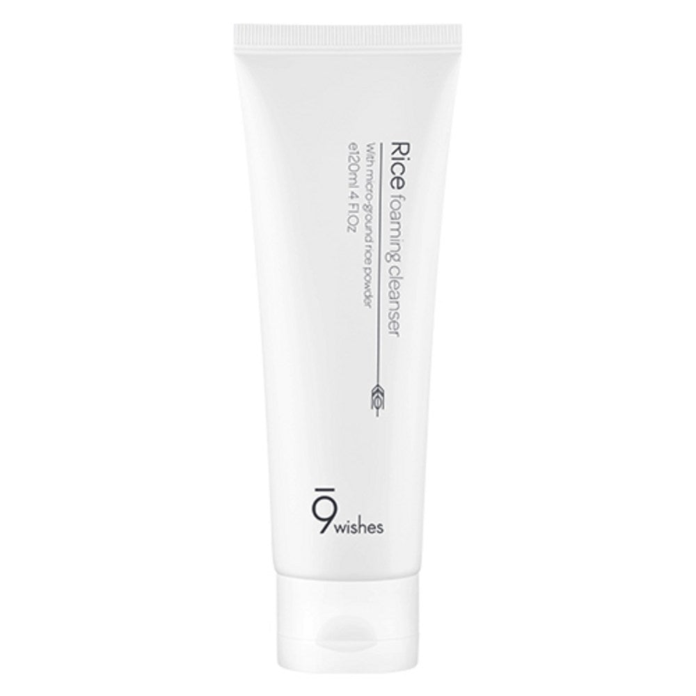 [9WISHES] Rice Foaming Cleanser (120ml)