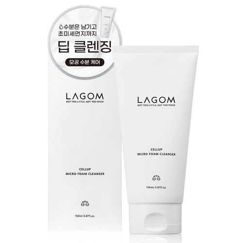 [LAGOM] Cellup Micro Foam Cleanser (150ml)