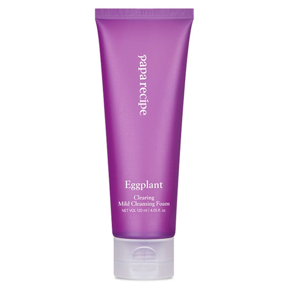 [PAPA RECIPE] Eggplant Clearing Mild Cleansing Foam (120ml)
