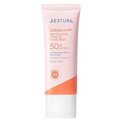 [AESTURA] Derma UV 365 Red Calming Tone-up Sunscreen SPF50+ PA++++ (40ml)