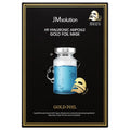 [JMSOLUTION] H9 Hyaluronic Ampoule Gold Foil Mask (10 x 35ml)