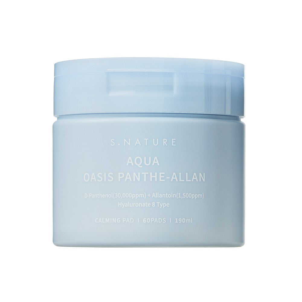 [S.NATURE] Aqua Oasis Panthealan Calming Pad (60 sheets)