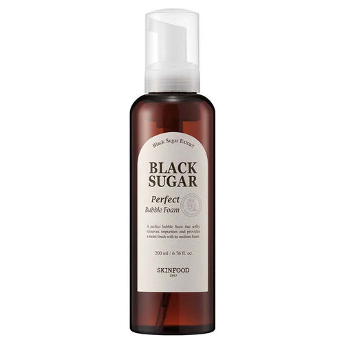 [SKINFOOD] Black Sugar Perfect Bubble Foam (200ml)