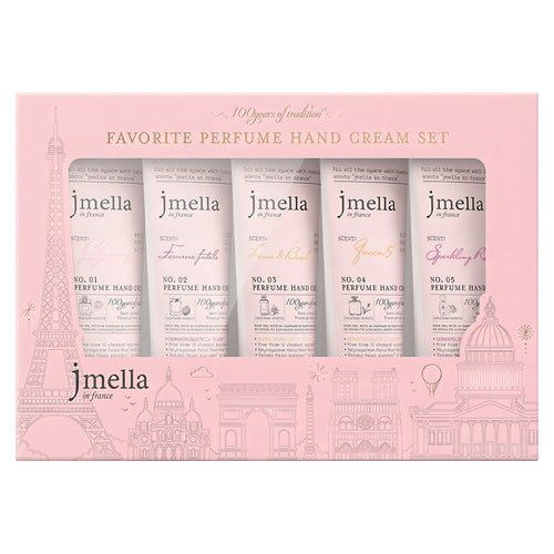 [JMSOLUTION] Jmella in France Favorite Perfume Hand Cream Set (5 x 50ml)