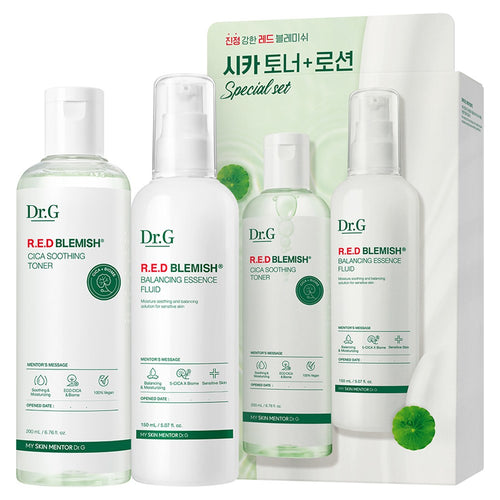[DR.G] Red Blemish Cica Toner 200ml + Lotion 150ml Set (1 set)