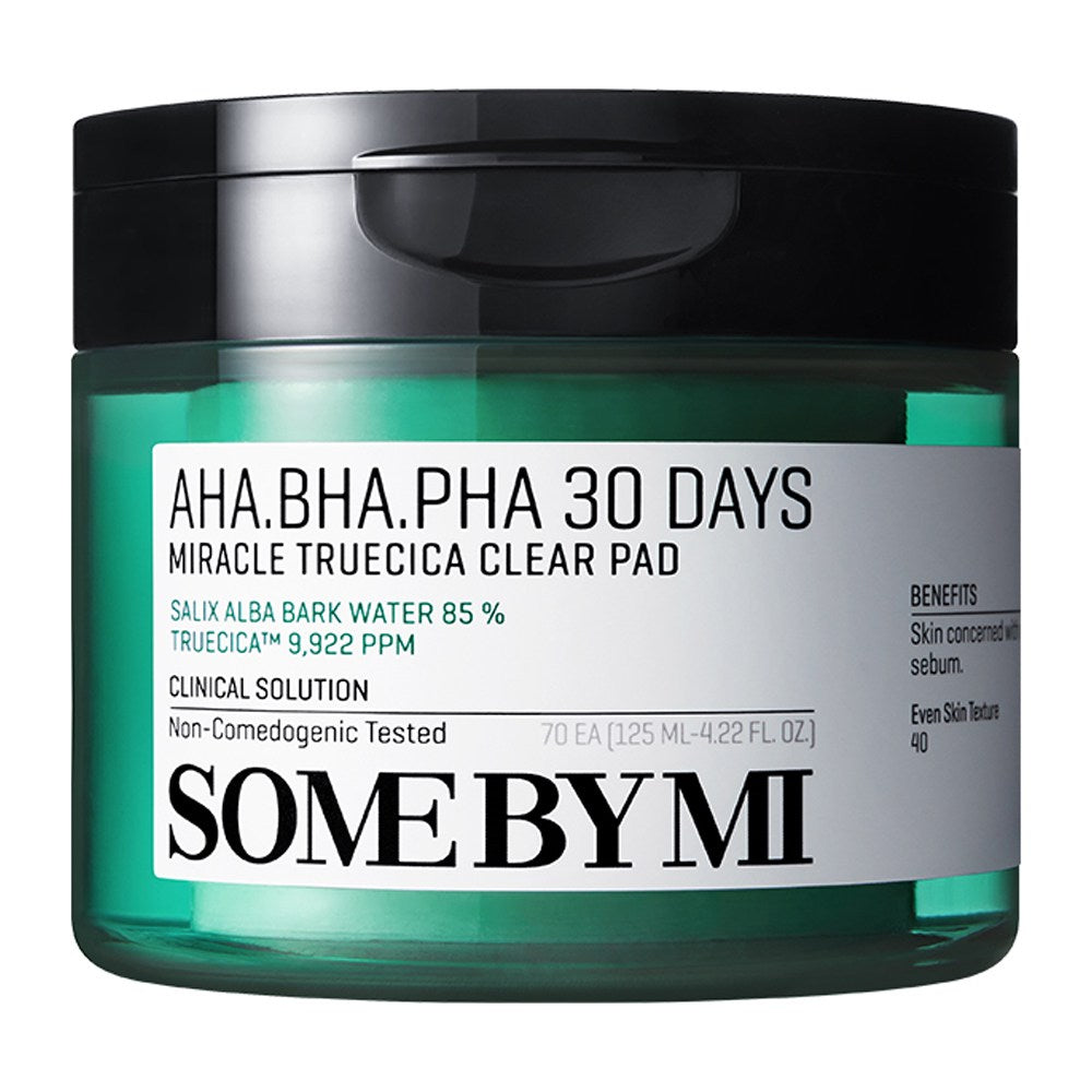 [SOME BY MI] AHA BHA PHA 30 Days Miracle Truecica Clear Pad (70 sheets)