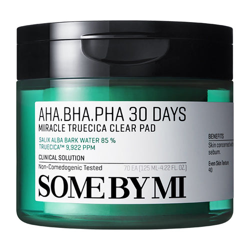 [SOME BY MI] AHA BHA PHA 30 Days Miracle Truecica Clear Pad (70 sheets)