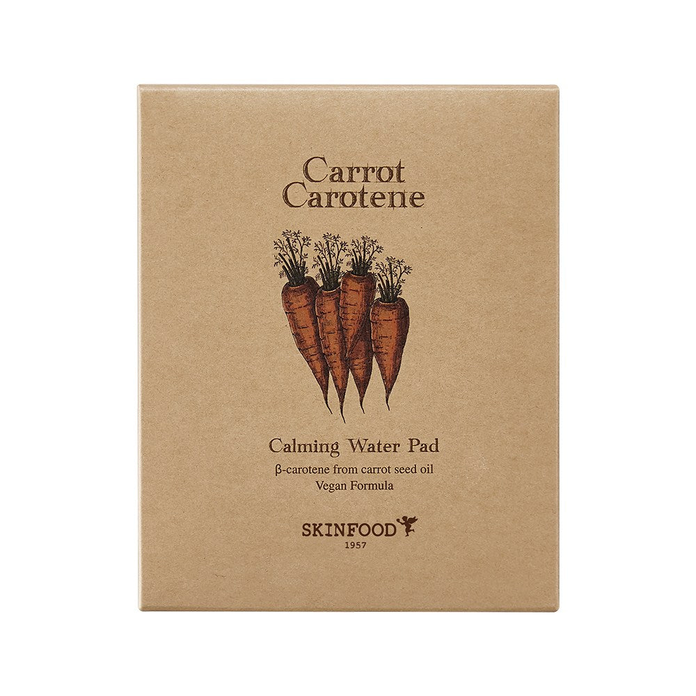 [SKINFOOD] Carrot Carotene Calming Water Pad (5 sheets)