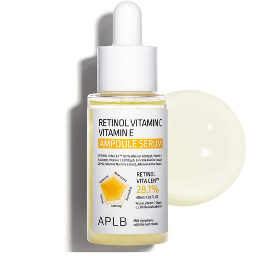 [APLB] Retinol Vitamin C Vitamin E Ampoule Serum (40ml)