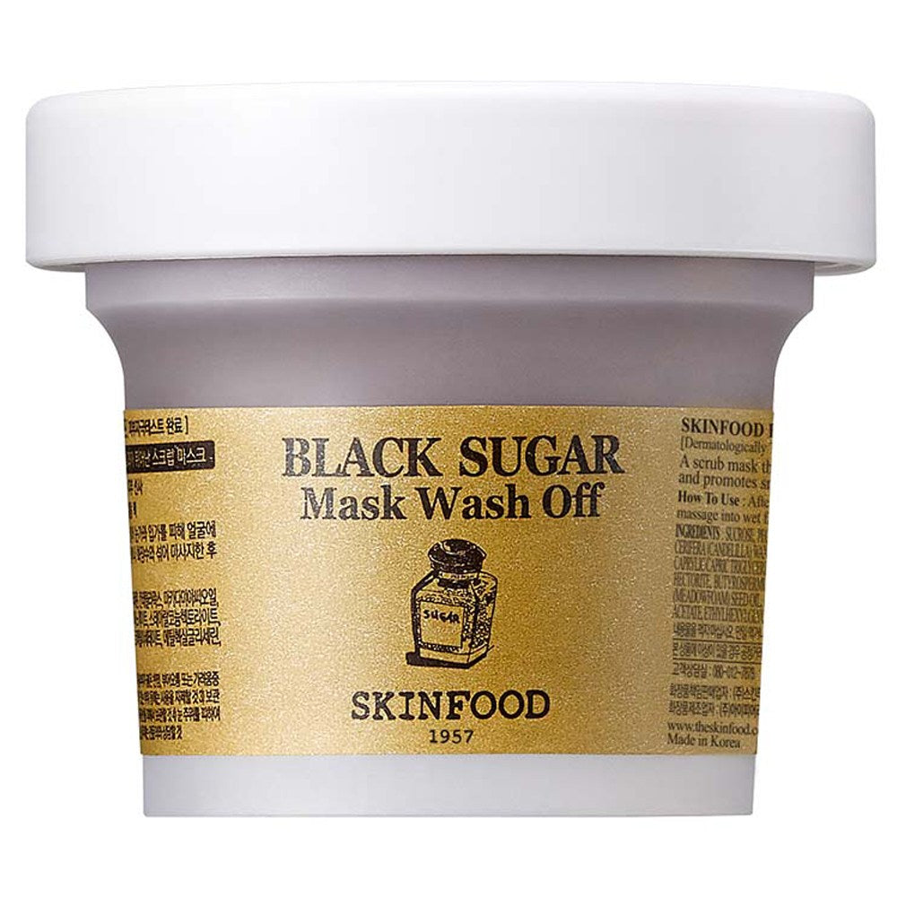 [SKINFOOD] Black Sugar Mask Wash Off (100g)