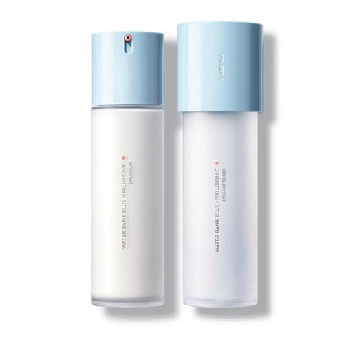 [LANEIGE] Water Bank Blue Hyaluronic 2-Step Essential Set (Normal to Dry Skin) (1 set)