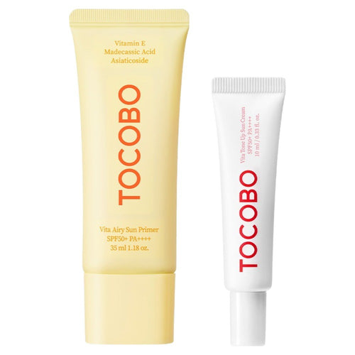 [TOCOBO] Vita Airy Sun Primer + Tone Up Sun Cream Set (1 set)