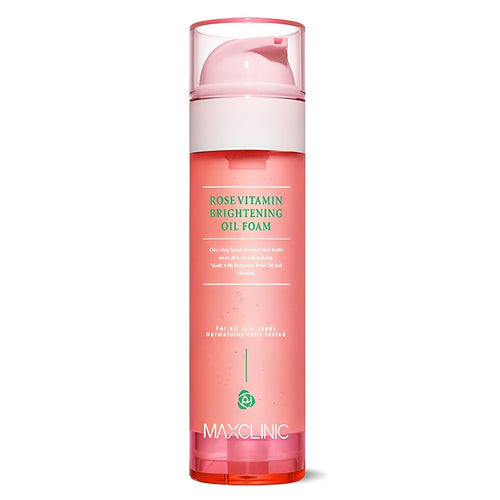 [MAXCLINIC] Rose Vitamin Brightening Oil Cleansing Foam (110g)