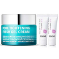 [ISOI] Pore Tightening Fresh Gel Cream Set (50ml + 7ml x 2)