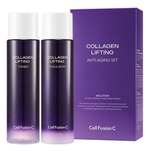[CELL FUSION C] Collagen Lifting Anti-Aging 2-Piece Set (1 set)