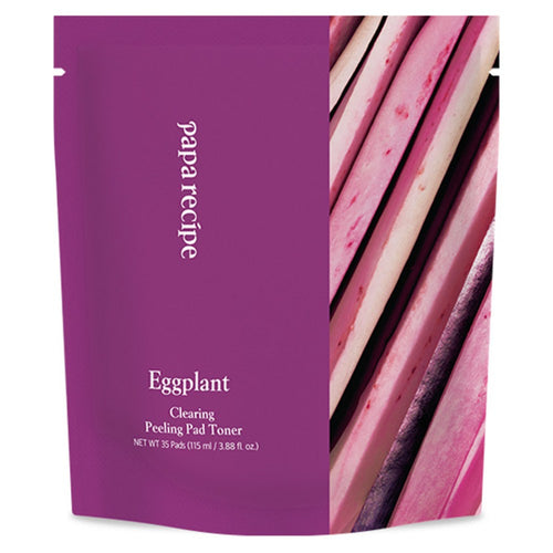 [PAPA RECIPE] Eggplant Clearing Peeling Pad Toner Refill (35 sheets)