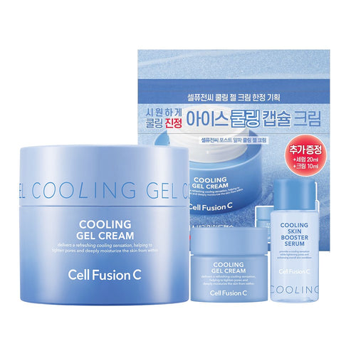 [CELL FUSION C] Post Alpha Cooling Gel Cream Special Set (1 set)