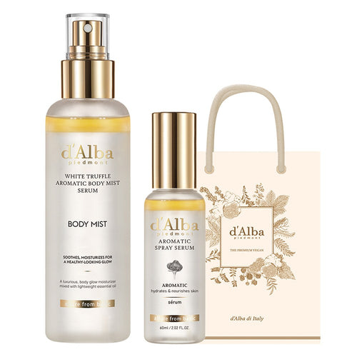 [D'ALBA] White Truffle First Aromatic Spray Serum & Aromatic Body Mist Serum Set (1 set)