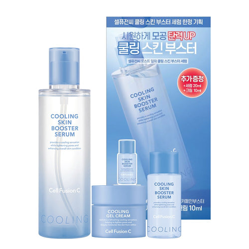 [CELL FUSION C] Cooling Skin Booster Serum Set (150ml)