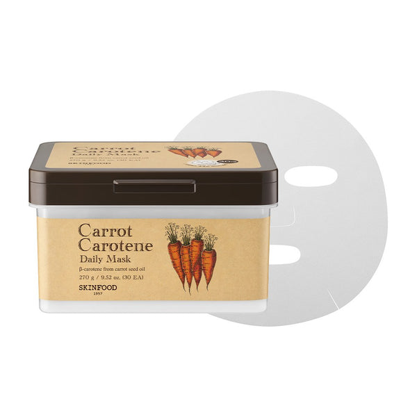 [SKINFOOD] Carrot Carotene Daily Mask (30 sheets)