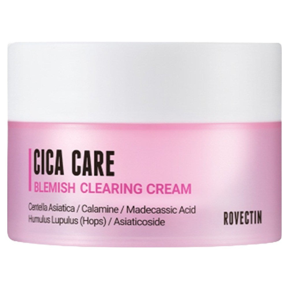 [ROVECTIN] Cica Care Blemish Clearing Cream (50ml)