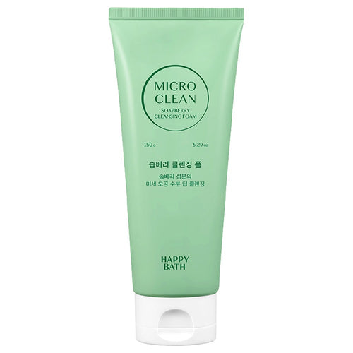 [HAPPYBATH] Micro Clean Soapberry Cleansing Foam (150g)