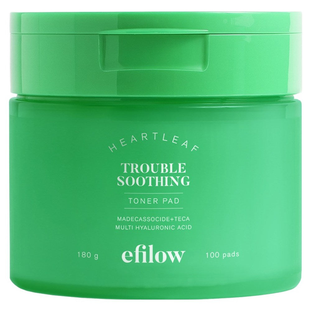 [EFILOW] Houttuynia Cordata Madecassoside Trouble Soothing Toner Pad (100 sheets)