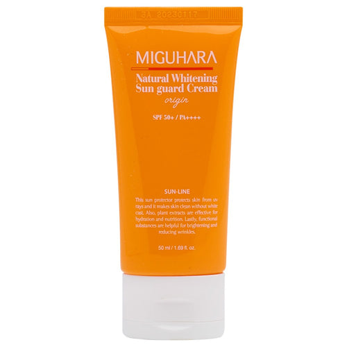 [MIGUHARA] Natural Whitening Sun Guard Cream Origin SPF50+ PA++++ (50ml)