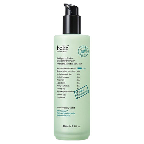 [BELIF] Problem Solution Vegan Moisturizer (100ml)
