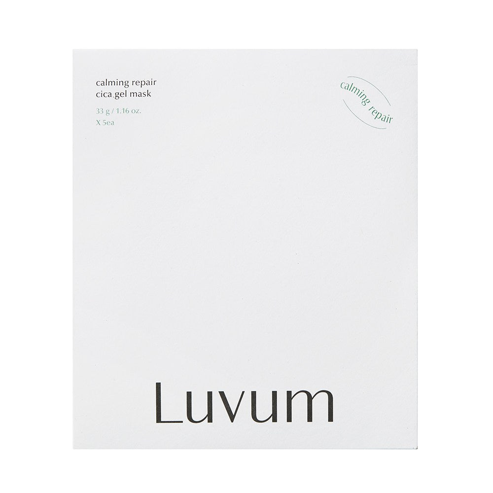 [LUVUM] Calming Repair Cica Gel Mask (5 sheets)