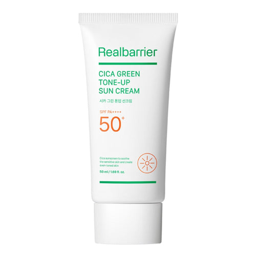 [REAL BARRIER] Cica Green Tone Up Sun Cream SPF50+ PA++++ (50ml)
