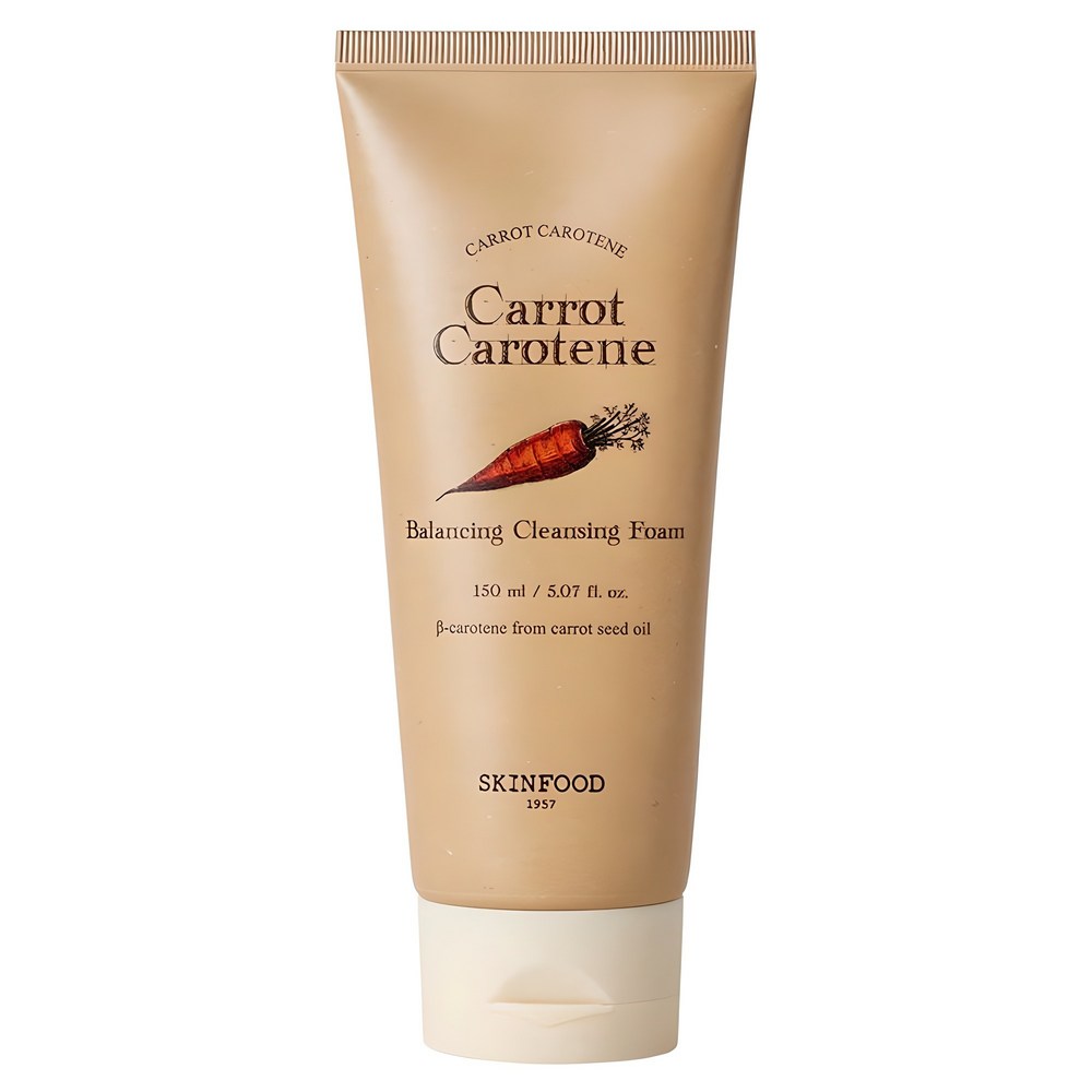 [SKINFOOD] Carrot Carotene Balancing Cleansing Foam (150ml)