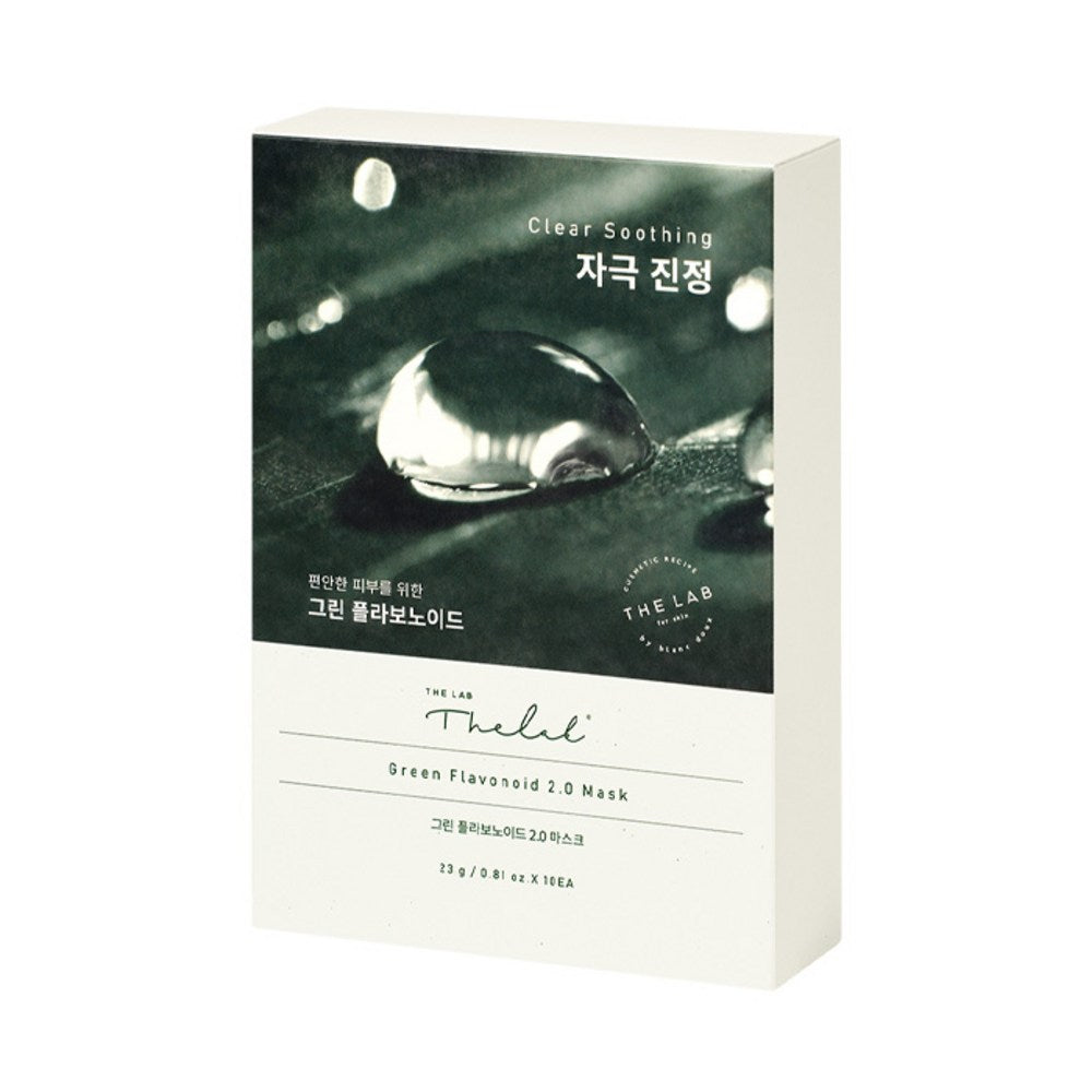 [THE LAB BY BLANC DOUX] Green Flavonoid 2.0 Mask (10 sheets)