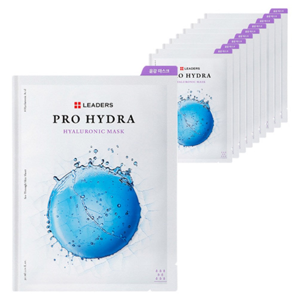 [LEADERS] Pro Hydra Hyaluronic Mask (10 x 30ml)