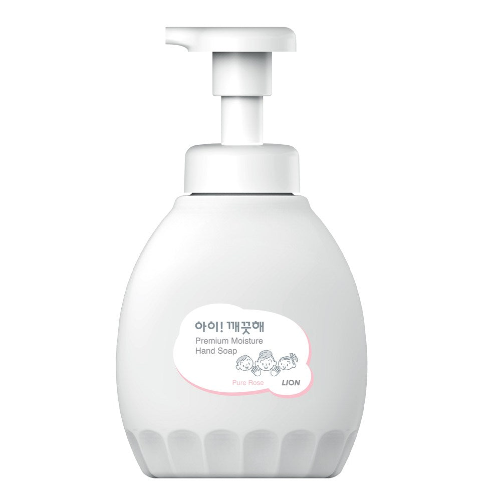 [LION KOREA] Ai!Kkaekuthae Premium Moisture Foaming Hand Soap Pure Rose (450ml)