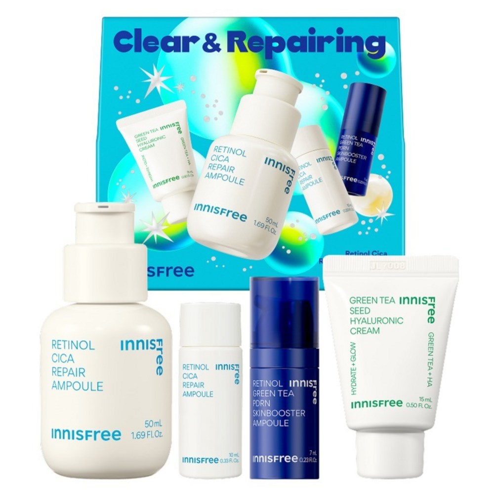 [INNISFREE] Retinol Cica Repair Ampoule Special Set (1 set)
