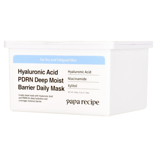 [PAPA RECIPE] Hyaluronic Acid PDRN Deep Moist Barrier Daily Mask (30 sheets)
