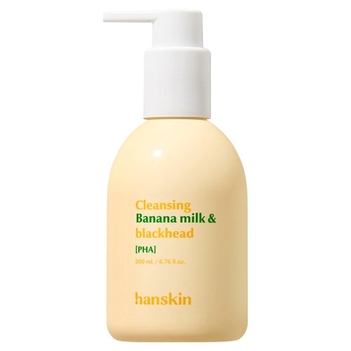 [HANSKIN] Banana PHA Cleansing Milk & Blackhead (200ml)