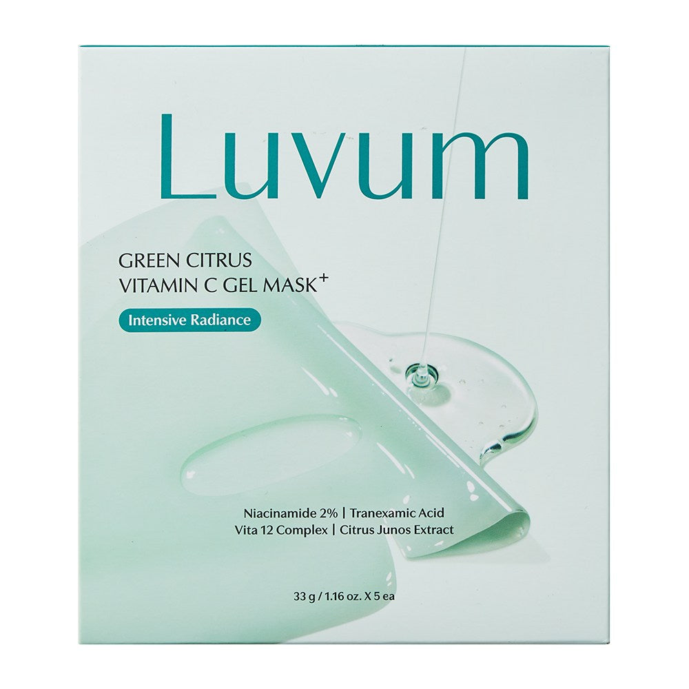 [LUVUM] Green Citrus Vitamin C Gel Mask (5 x 33g)