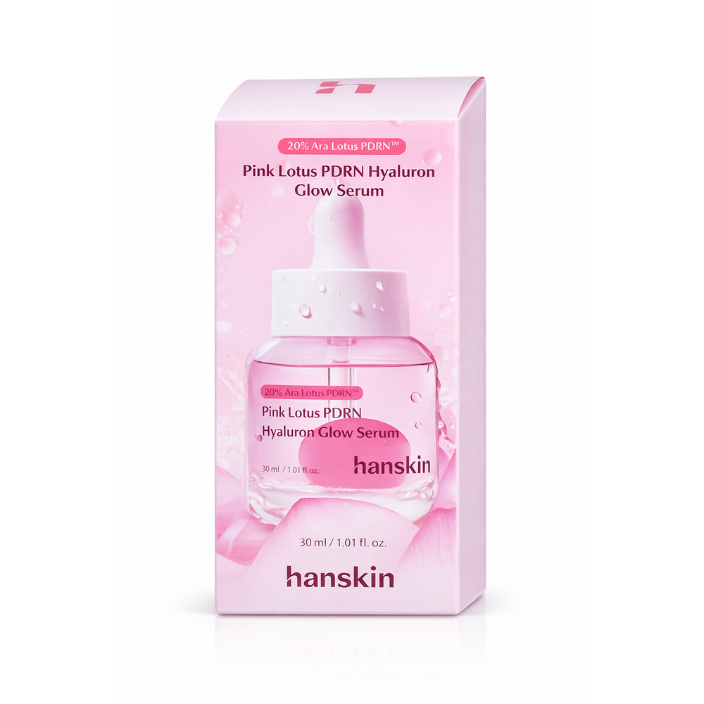[HANSKIN] Pink Lotus PDRN Hyaluron Glow Serum (30ml)