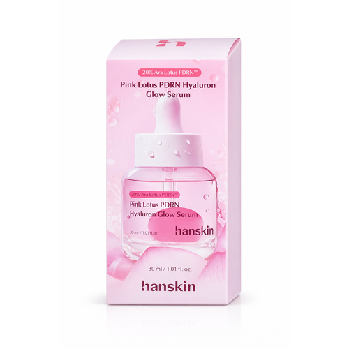 [HANSKIN] Pink Lotus PDRN Hyaluron Glow Serum (30ml)