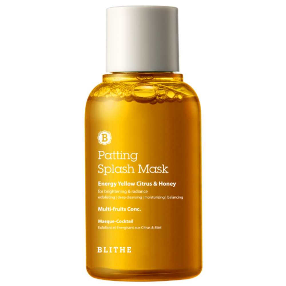 [BLITHE] Patting Splash Mask Energy Yellow Citrus & Honey (70ml)