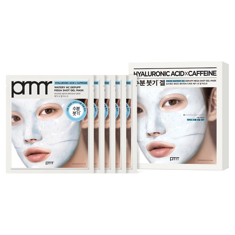 [PRIMERA] Watery HC Depuff Mega Shot Gel Mask (5 x 36g)